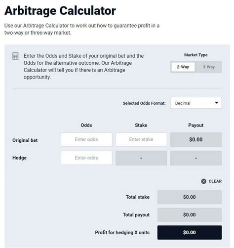 pinnacle arb calculator